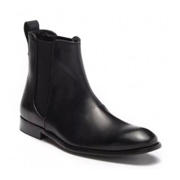 John Varvatos Star USA Star Hallowell Chelsea Boot- Black - size 11.5 - R7 - Picture 1 of 12